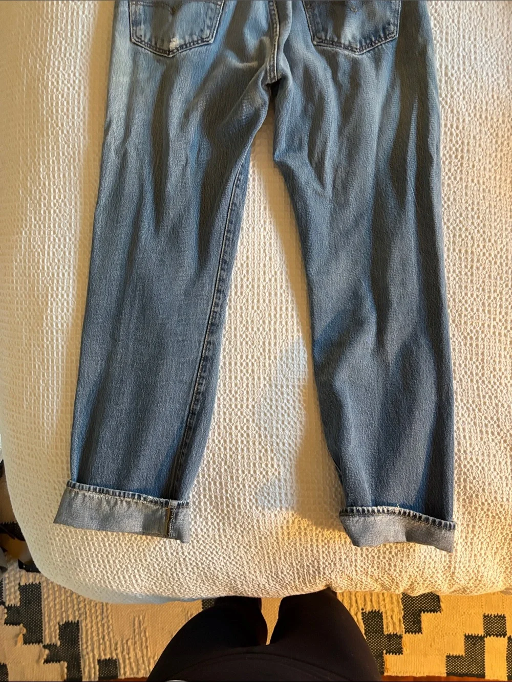 Vintage Levi’s Distressed Light Blue Jeans